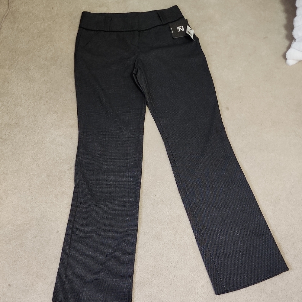 Iz Byer Charcoal Flare Pants